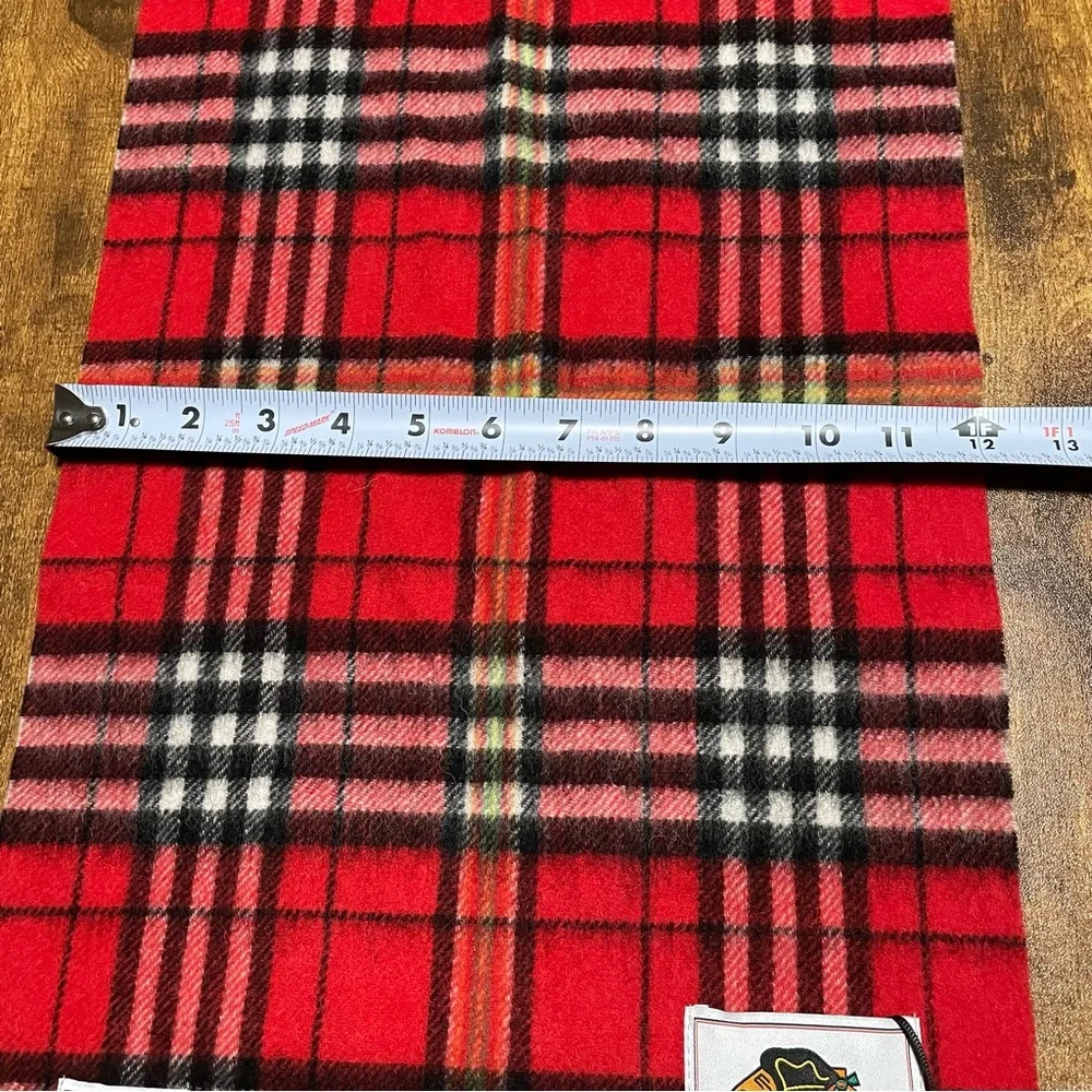 Chicago Blackhawks Extra Long Lambswool Scarf NHL Patrick King Woollen …